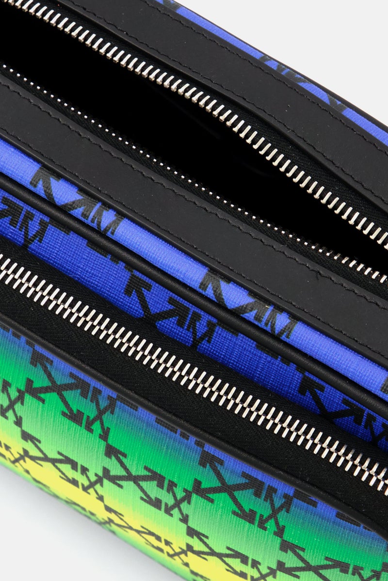 OFF-WHITE Men Monogram Cross Body Camera Bag, Multicolor - Image 4