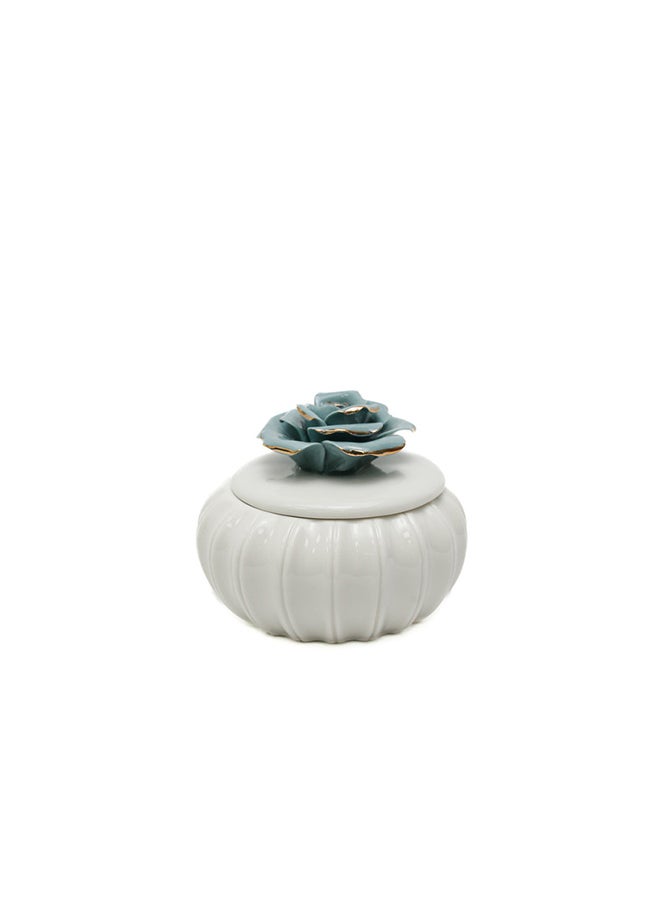 Akdc Ceramic Sugar Pot Bring Charm To Your Kitchen With The Ceramic Sugar Pot, A Functional And Decorative Piece That Adds A Touch Of Sweetness To Your Daily Rituals. - Image 1