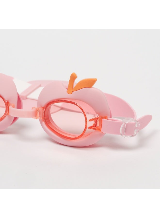 SUNNY LIFE Kids Swim Goggles – Cotton Candy Cherry Color – Adjustable Strap & Soft Silicone Seal – Anti-Fog & UV Protection – Fun & Comfy Swimming Glasses for Kids - Image 4