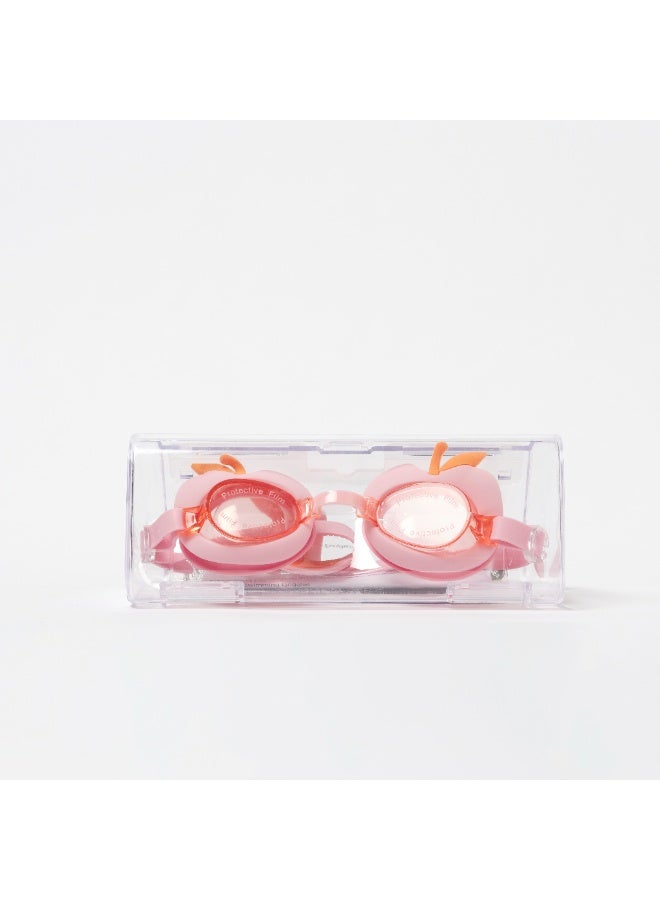 SUNNY LIFE Kids Swim Goggles – Cotton Candy Cherry Color – Adjustable Strap & Soft Silicone Seal – Anti-Fog & UV Protection – Fun & Comfy Swimming Glasses for Kids - Image 2