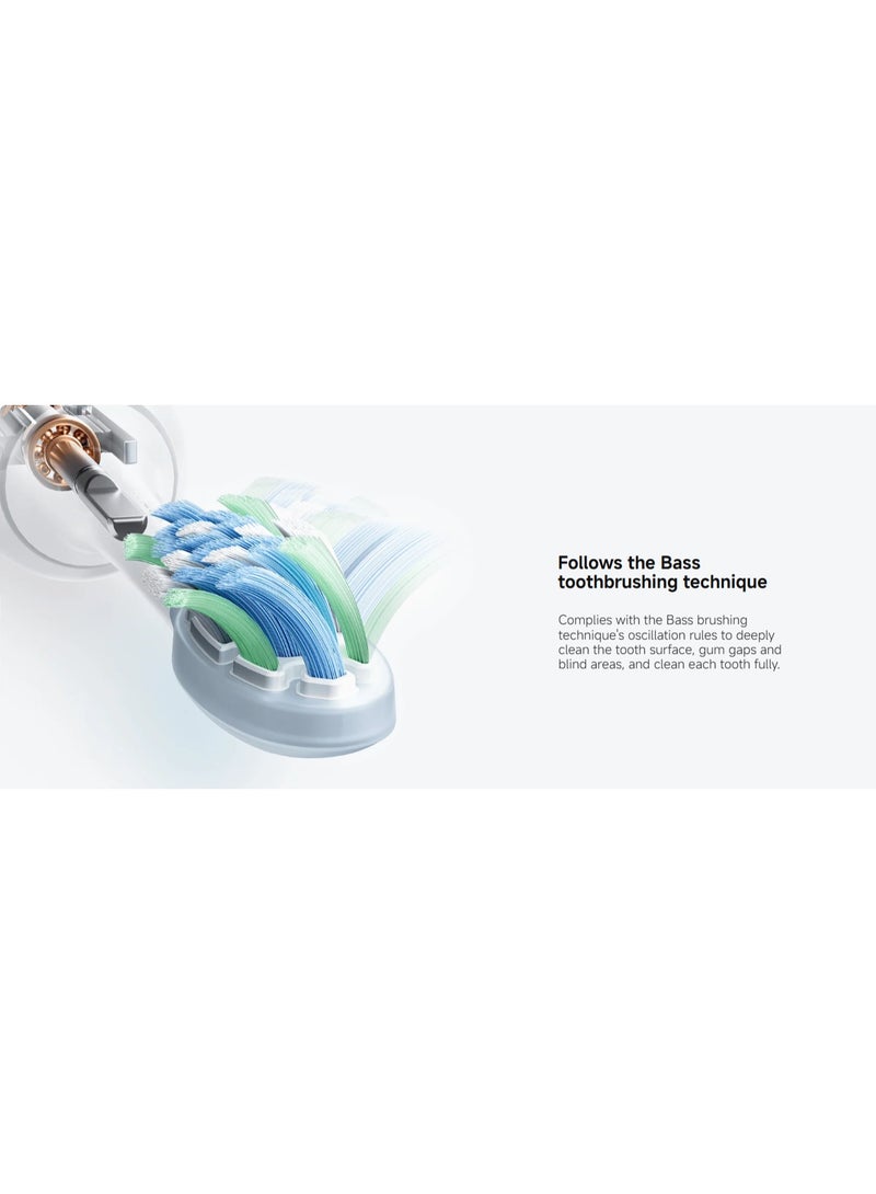 Xiaomi Mijia Sonic Sweeping Electric Toothbrush Oscillation Electric Toothbrush Reminders for Missed Sections for Full Mouth Cleaning - Image 5