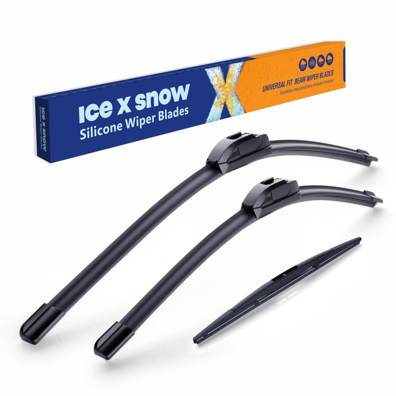 ICEXSNOW Silicone Windshield Wiper Blades Replacement for Honda Odyssey 2022 2021 2020 2019 2018 2017 20162005 Automotive Replacement Windshield Wiper Blades262216Front Rear Wiper Blade Set