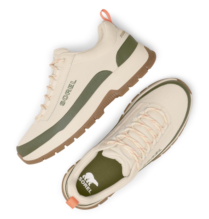 Sorel Men's Outing NW Sneaker Low, Bleached Ceramic/Utility Green, 10 - Image 5