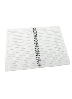 Y&D 4 Pack A5 Spiral Notebook Journal,Wirebound Ruled Sketch Book Notepad Diary Memo Planner, Size (8.3X5.7") & 80 Sheets (Leaf Flower)  - Image 5
