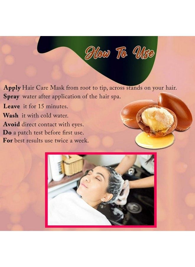 LILIUM Hair Protein Spa 900Ml With Argan Oil For Intensive Hydrating Treatment Cleansnourishes Dry & Damaged Hair  - Image 4