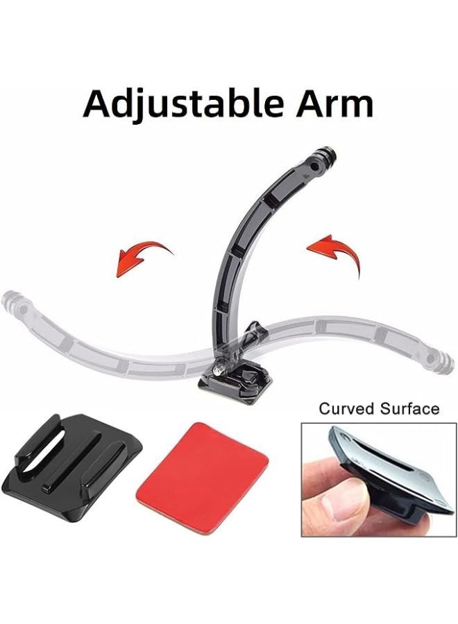 Generic Helmet Extension Self Photo Arm Kit Compatible with GoPro Hero 10/9/2018/8/Max/7/6/5/4/3 action camera accessories - Image 4