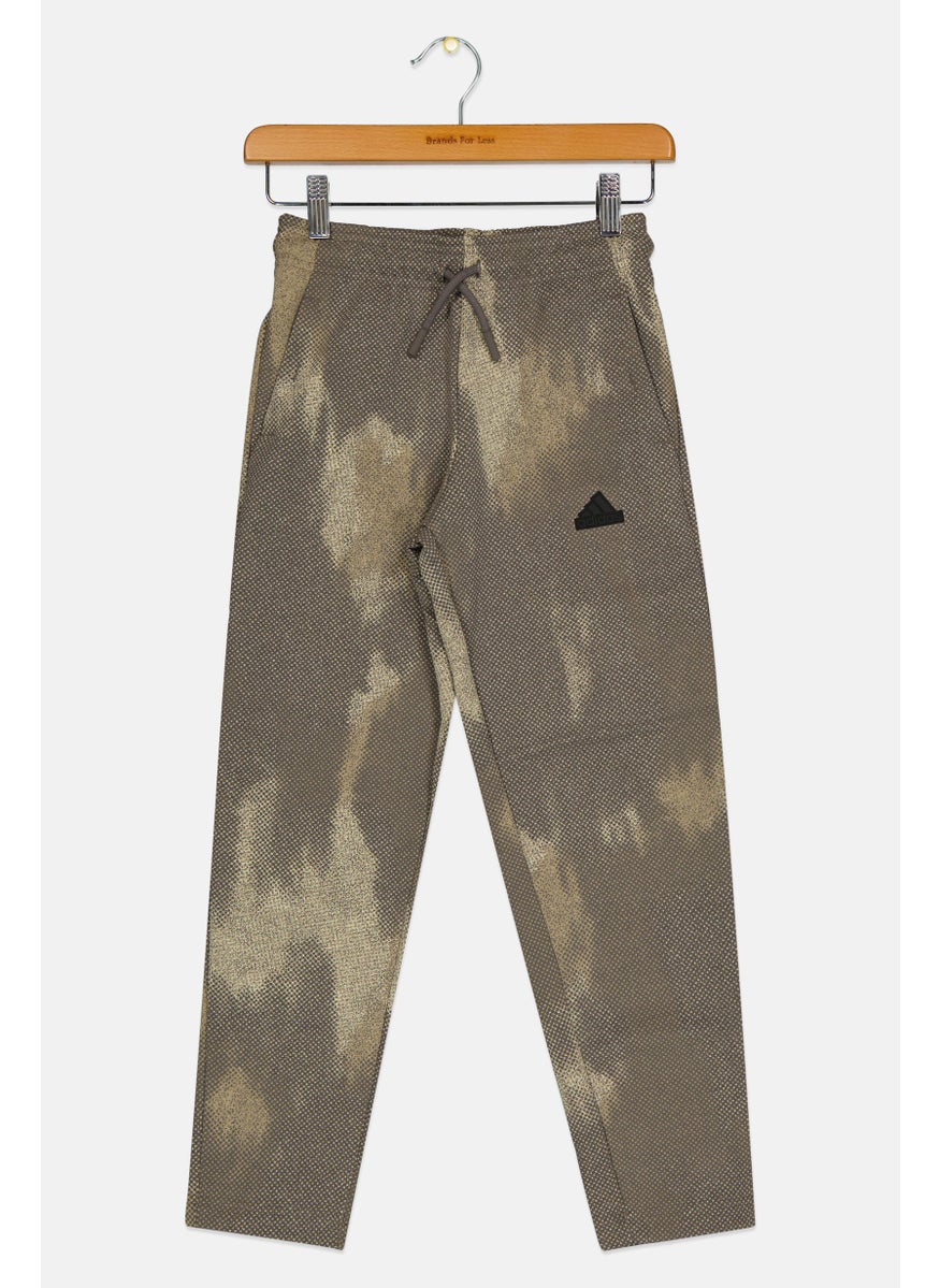 Adidas Kids Girl Regular Fit Pull On Outdoor Track Pants, Multicolor  - Image 1