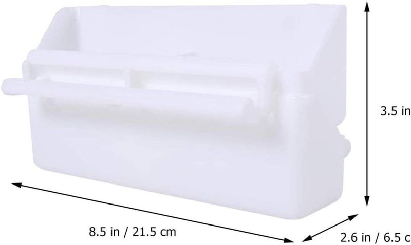 Seneme [2 Pack] Seneme Bird Water Dispenser for Cage, Bird Food Feeder for Cage, Bird Food Bowl Cups, Bird Waterer Food Feeder, Birds Dispenser Feeder, Hanging Food Feeder for Cage with 1 Feeder Accessories - Image 2