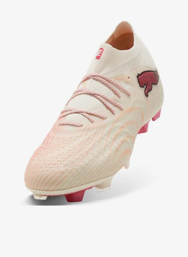 Puma Sugared Almond-PUMA White-Ultra Red-PUMA Black FUTURE 9 ULTIMATE FG Football Boots Unisex  | Best Price UAE