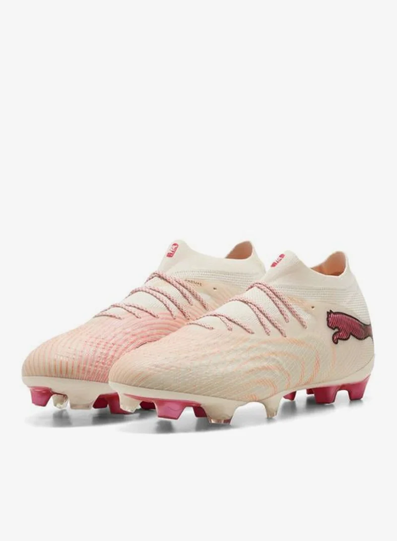 Puma Sugared Almond-PUMA White-Ultra Red-PUMA Black FUTURE 9 ULTIMATE FG Football Boots Unisex  | Best Price UAE