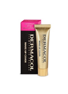 Dermacol  Mini Full Coverage Foundation 13g Liquid Makeup Matte Foundation with SPF 30 Waterproof Foundation for Oily Skin Acne  Under Eye Bags LongLasting Makeup Products Shade  211