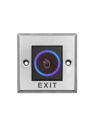 No Touch Door Release Exit Button Sensor With Led, Contactless Ir Control Switch Stainless Steel Panel Input Dc12V Output No/Com For Access Control Door Gate Automation And Electronic Locks - pzsku/Z45A89ACCC86C727D7857Z/45/_/1720943435/162ebe21-9550-48f9-97cd-2490329968a2