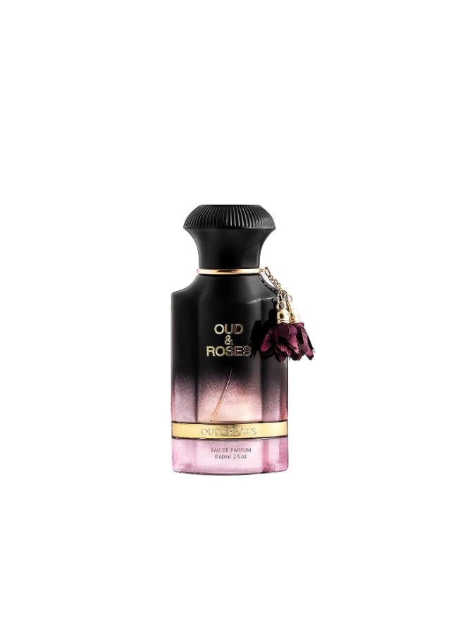 Ahmed Al Maghribi Oud & Roses Unisex EDP 60ml - Image 2