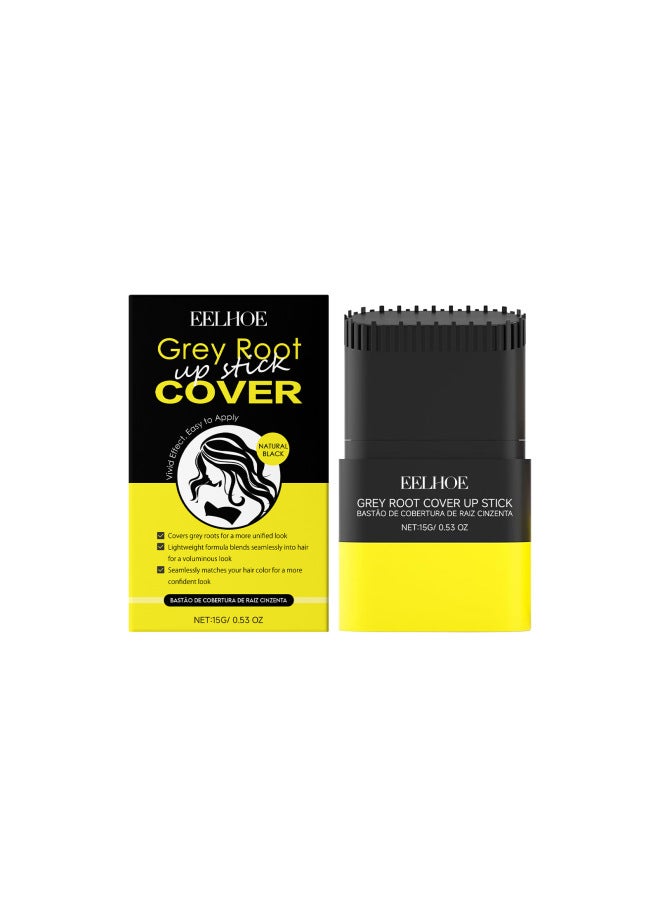 EELHOE Hair Stick Series Hair Cream With Comb Covering White Color Replenishing Pen Temporary Natural Hair Color Replenishing Tool - Image 1