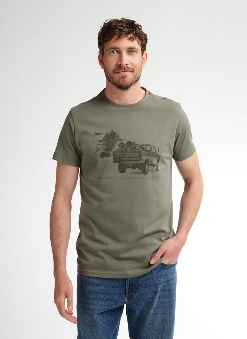 Petrol Industries Men T-Shirt SS Classic Print