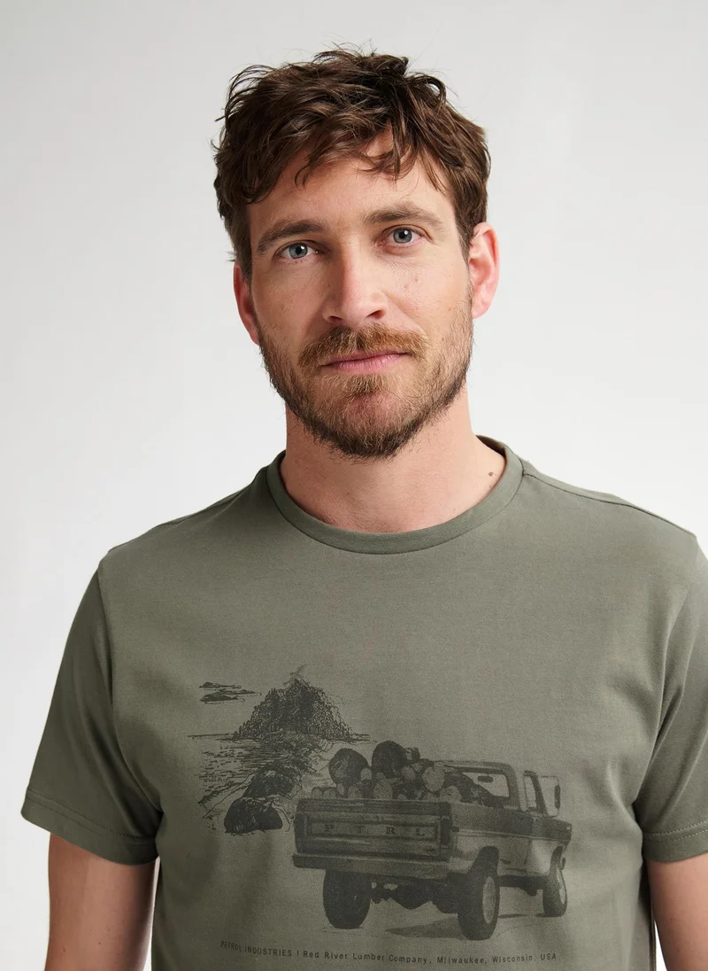 Petrol Industries Men T-Shirt SS Classic Print
