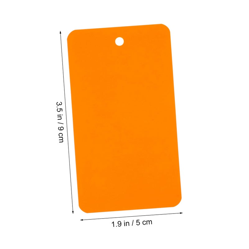 800 Pcs Blank Hanging Tags Labels 4 Pack Pre Punched for Shop Decor Party Decoration - Image 4