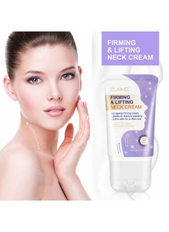 Elaimei Neck Firming And Lifting Cream, Skin Firming Lotion For Neck And Body, Neck Cream For Anti-Aging, Wrinkles, Reduce Double Chin, Firm Sagging Skin, Skin Tightening 120ML  - Image 5