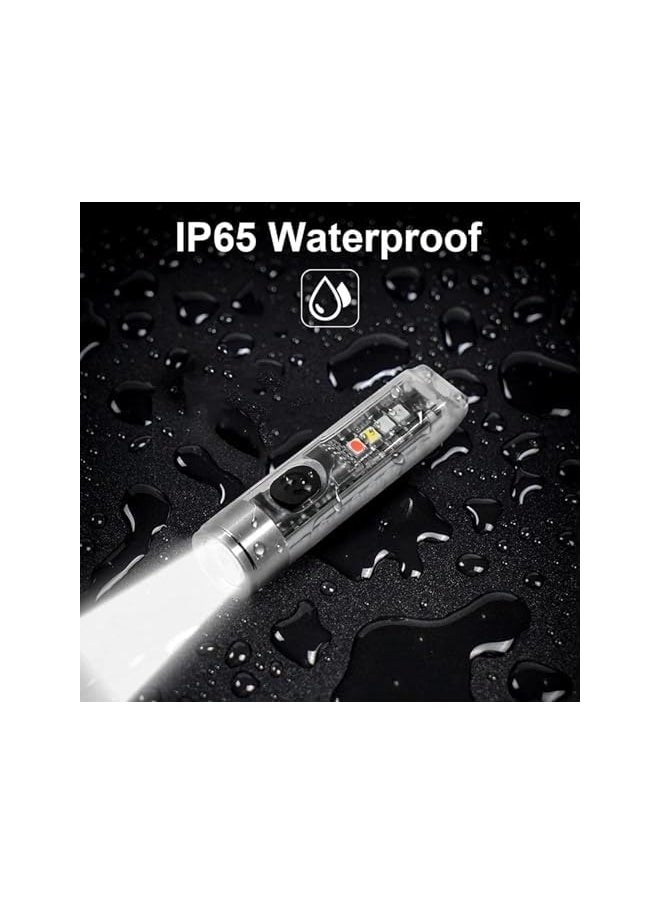 PROMASS promass Flashlights High Lumens, Mini LED Flashlights, USB Rechargeable Small Keychain Flashlight with 11 Modes of Main and Side Light, Portable Pocket EDC Flash Light for Daily Using  - Image 4