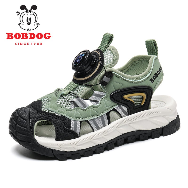 Babu Bean Swivel Buckle Children'S Sneaker Single Mesh Frame Shoes Children'S Shoes Boys And Girls Sports Semi-Sandals - Image 5