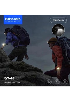 Haino Teko Haino Teko RW 46 Men's Smart Watch with 3 Pairs of Straps  - Image 3