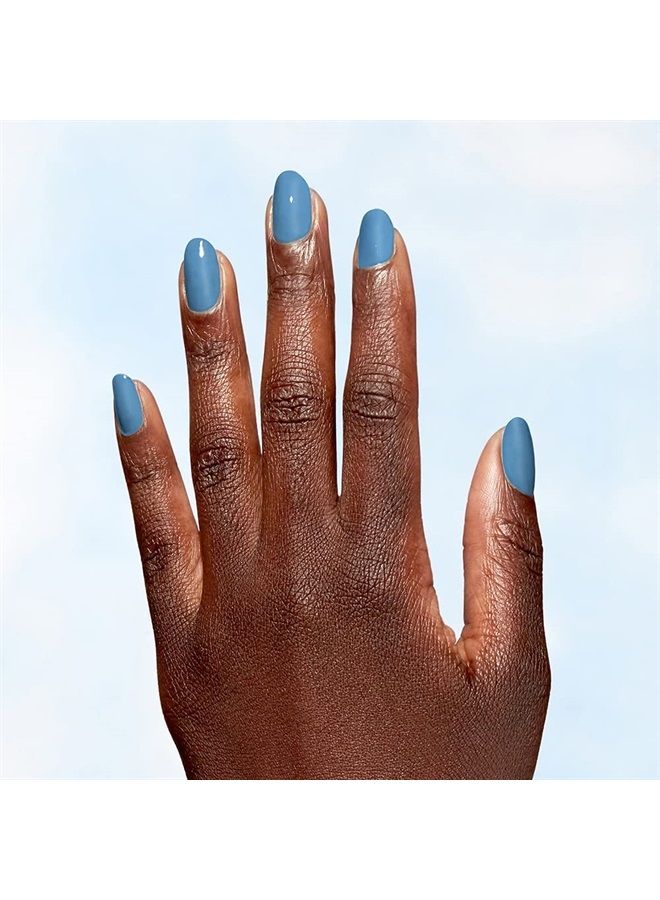 OPI Nature Strong Vegan Nail Polish, Big Bluetiful Planet, Blue Nail Polish, Natural Origin, Cruelty-Free Nail Lacquer, 0.5 fl oz. - Image 2