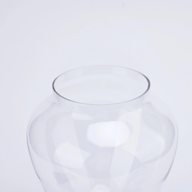 Diamond Star Glass Apothecary Jars with Lid, Clear Glass Candy Jar for Candy Buffet, Decorative Glass Jar for Party, Wedding and Home Decor, Classic Glass Candy Canister (Height: 12.6", Diameter: 6.5") - Image 3