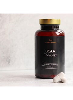 THE PROTEIN WORKS Bcaa Complex Tablets 2:1:1 Ratio 90 Tablets  - Image 5