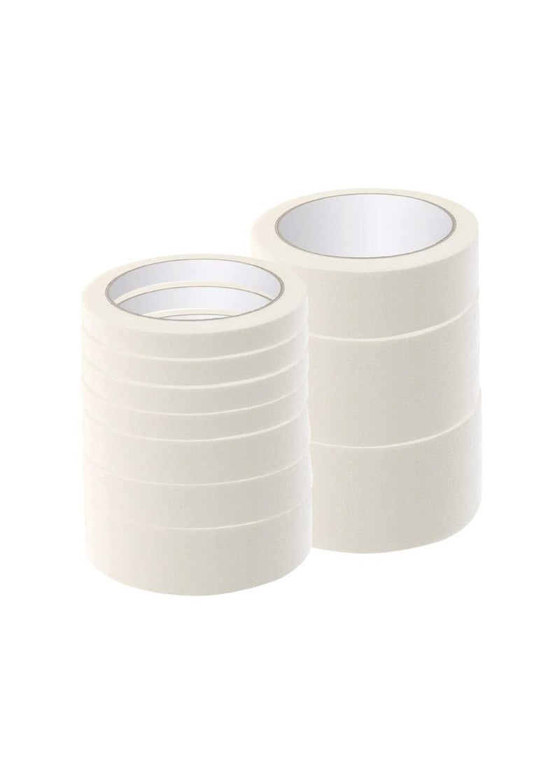KNP KNP 1 inch Masking Tape Pack of 1 Includes a Single Roll of Versatile Adhesive Tape Designed for Various Applications Such as Painting Labeling and General Masking Tasks.  - Image 2