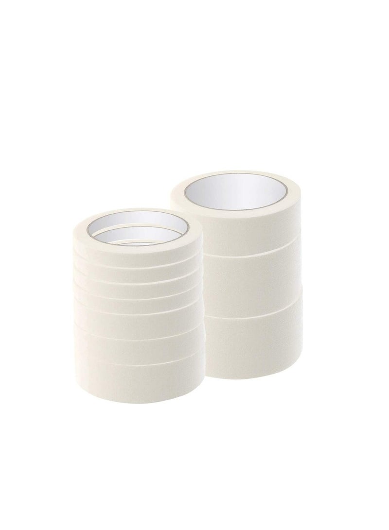 KNP KNP 1 inch Masking Tape Pack of 1 Includes a Single Roll of Versatile Adhesive Tape Designed for Various Applications Such as Painting Labeling and General Masking Tasks.  - Image 3