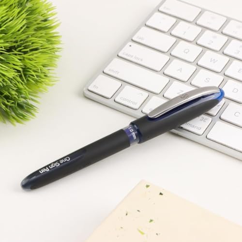 Luxor Schneider, One Sign Roller Ball Pen, Pack of 2, 1.0 mm Cone Tip, Ink Colour - Blue, 2000 metres writing length, Cap off Time 2-3 days - Image 5
