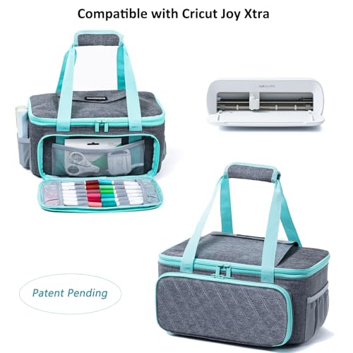 IMAGINING Carrying Case for Cricut Joy Xtra Smart Cutting Machine, Joy Extra Case, Storage Bag for Cricut Accessories and Tools. - Image 2
