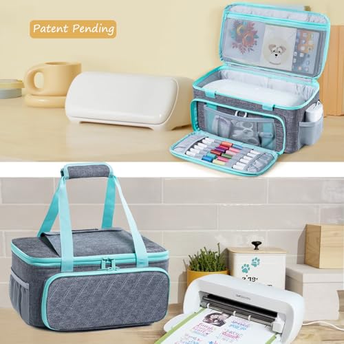 IMAGINING Carrying Case for Cricut Joy Xtra Smart Cutting Machine, Joy Extra Case, Storage Bag for Cricut Accessories and Tools. - Image 5