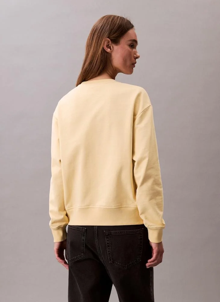 Calvin Klein Jeans Logo Crew Neck Sweatshirt
