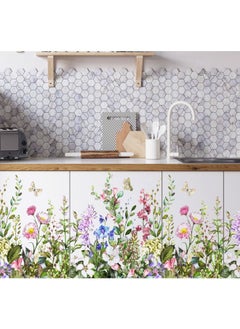 Green plant flower stickers, make the wall full of vitality ,66X46CM - pzsku/Z45A9DEABB2FA5410345DZ/45/_/1703147921/84362f01-d1c3-4085-a88c-eb876d2f0a8a