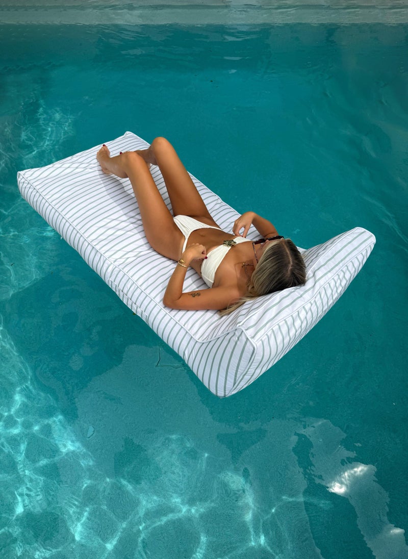 Luxe Lie-On Lounger La Palma Sage Stripe - pzsku/Z45A9FE806F1D40C8D5B5Z/45/_/1741609572/7d4a1b2c-5e5e-47e8-9af8-2d93731d7315