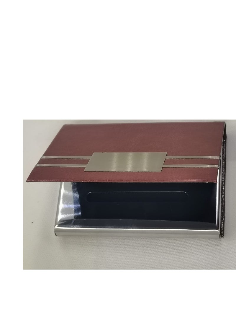 محفظة كروت ألومنيوم بتصميم عصري – حماية RFID لحفظ البطاقات البنكية والشخصية- هافان