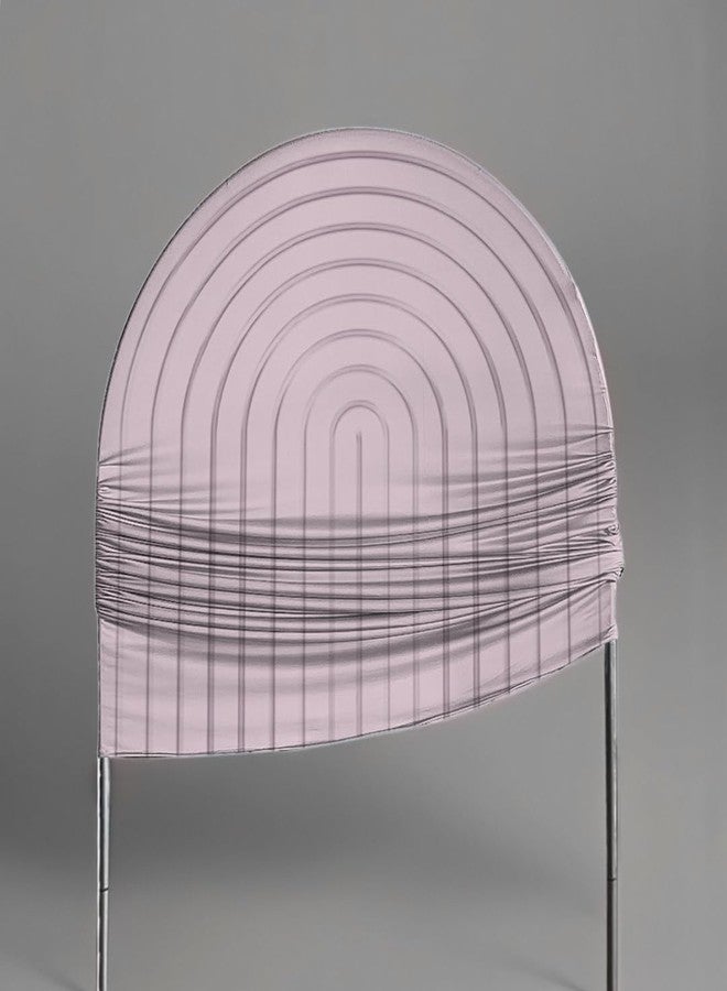 FiVan Ripples Pattern Arch Backdrop Cover Fabric Background Cover for Baby Shower Birthday Party Decoration (7.2x4ft,FUS-Arch-GX-1259) - Image 3