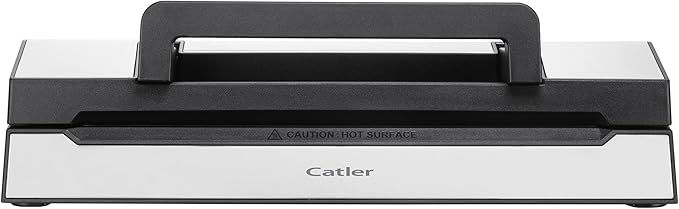 Catler آلة ختم الفراغ Catler VS 813 125W، نظام ختم الطعام الأوتوماتيكي مع ختم مزدوج، قاطع مدمج، متوافق مع السوس فيد، استخراج الهواء من الحاويات والزجاجات - Image 2