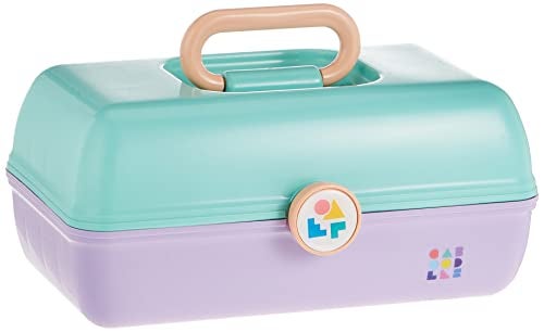 Caboodles On-The- Go Girl, Seafoam Over Lavender, 1 Count (Pack of 1) - Image 4