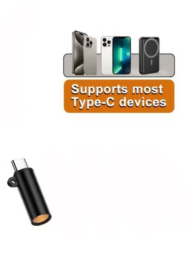 ولاعة كهربائية محمولة من النوع C، مزودة بمنفذ للهاتف المحمول، ولاعة جيب محمولة للاستخدام الخارجي بدون لهب - Image 2