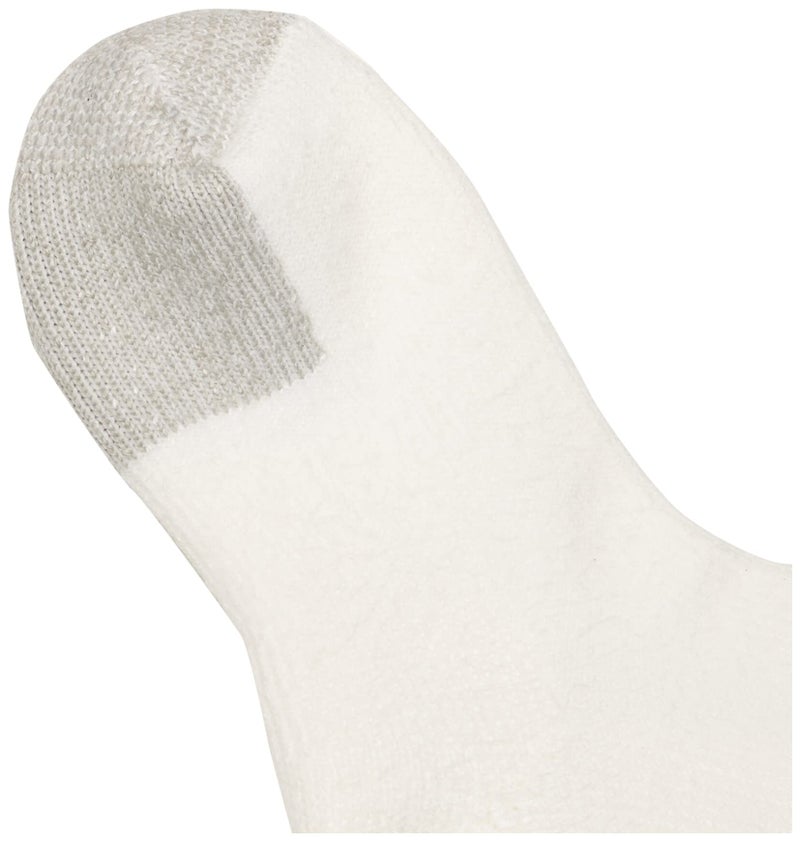 thorlos unisex adult Tx Max Cushion Crew Tennis Socks, White (3 Pairs), Medium US - Image 2