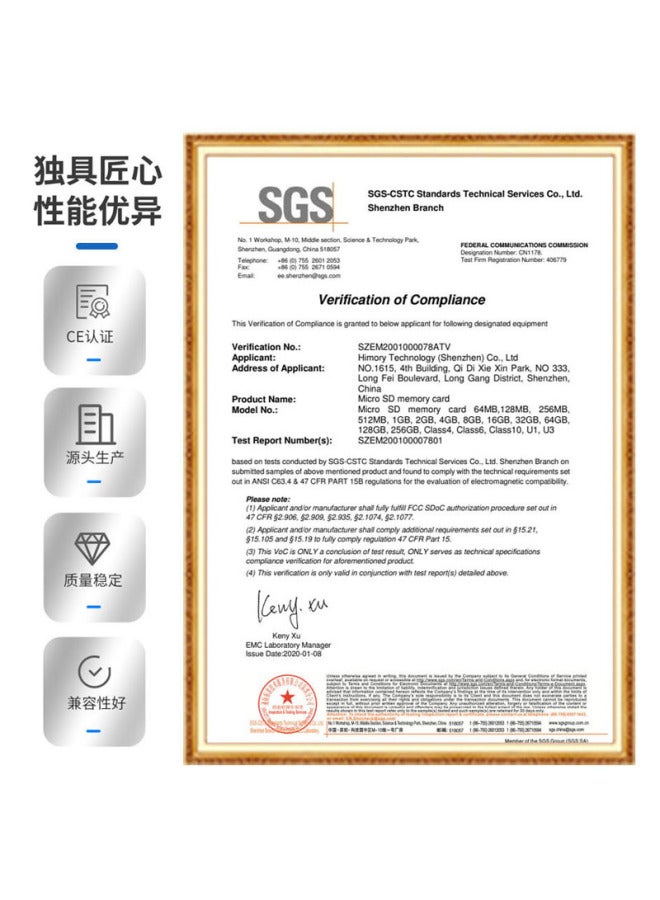 High-speed C10 Memory Card Custom 4g/8g/16g/32g Sports Digital Camera Memory Card 64gtf Card - Image 4