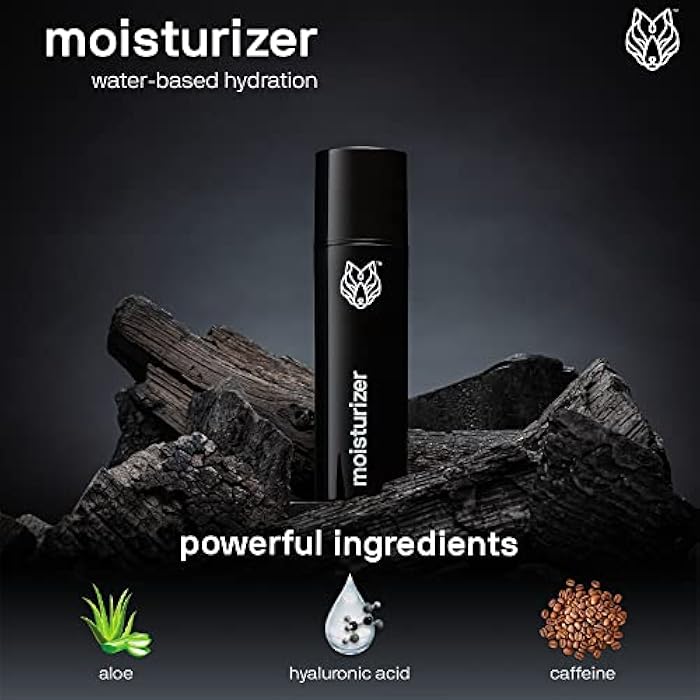 Black Wolf - Men’s Face Moisturizing Gel- 1.7 Fl Oz- Hyaluronic Acid and Aloe Vera Hydrate Your Skin and Leave It Feeling Smoother- Great for Oily Skin- Sulfate, & Cruelty Free, for Dry Skin - Image 3
