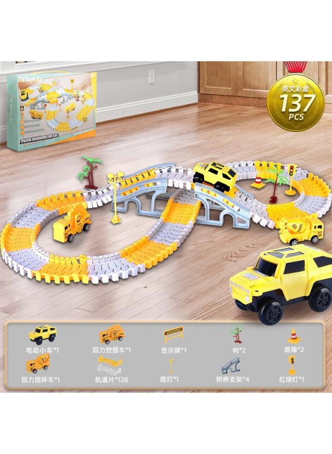 Rail Car Toys Rail Sliding Children's Educational Toys Project Rail Car Birthday Gift Stall 