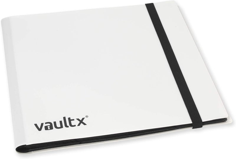 Vault X 12 Pocket Trading Card Strap Binder - Holds 480 Cards, White - Image 4