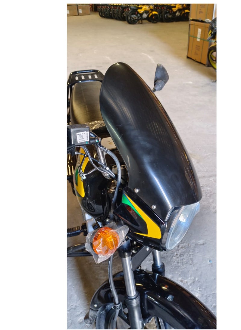 Generic - Motorcycle Windshield Wind Deflector Motorcycle Windshield Wind Deflector Wind Deflector Motorcycle Windshield Wind Deflector - Image 1