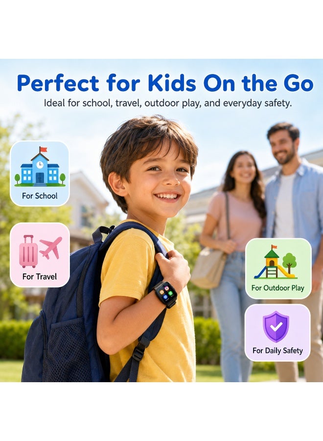 GroveMade Kids Smart Watch for Boys & Girls – Touchscreen Smartwatch with Camera, Games, Alarm, Music Player & More – Fun & Educational Gift for Children – Easy to Use - Image 3