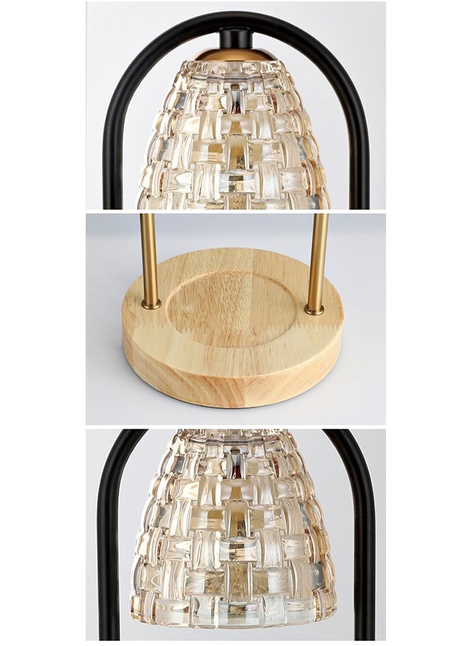 Generic - Lamps Table lamps Candle Warmer Lamp, Dimmable Lantern with Timer, Wax Melt for Scented Candles, Compatible with Small & Large Jar,with 2 Light Bulbs - Image 1