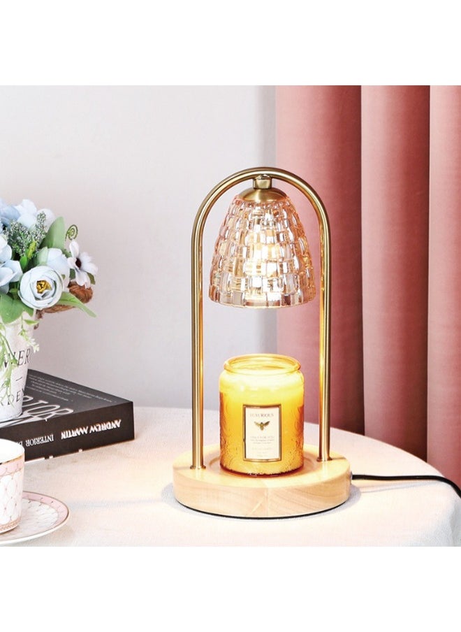 Generic - Lamps Table lamps Candle Warmer Lamp, Dimmable Lantern with Timer, Wax Melt for Scented Candles, Compatible with Small & Large Jar,with 2 Light Bulbs - Image 1